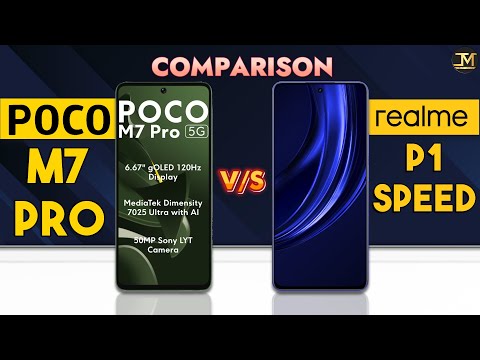 POCO M7 Pro vs realme P1 Speed : Which Phone is Best❓😯