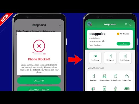 Easypaisa Your Phone Has Been Temporarily Blocked Due To Suspicious Activity | Easypaisa Phone Block