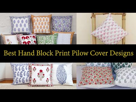 Best Hand Block Print Pilow Cover Designs | Block Printed Pilow Cover |Hand Block Pilow Cover