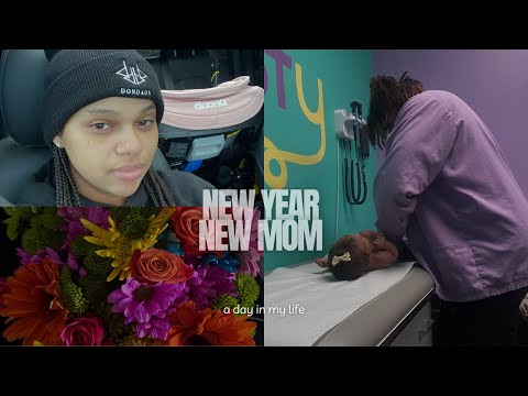 VLOG: NEW YEAR, NEW MOM!! Dr. Appt With Baby Girl