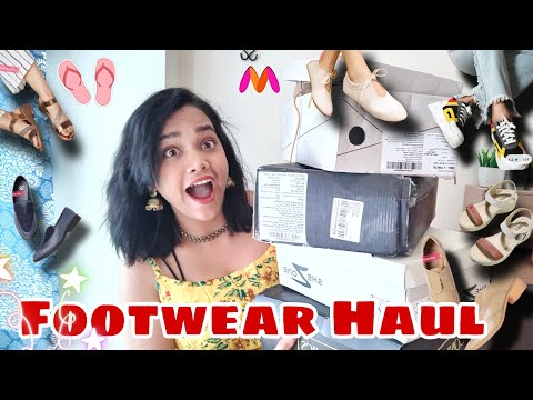 FOOTWEAR HAUL FROM MYNTRA❤️