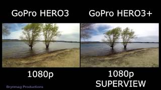 GoPro HERO3+ vs GoPro HERO3 - Superview Comparison #1