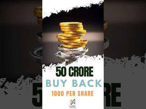 50 CRORE buy back of shares. #tradingshorts #investment #allaboutanalysis