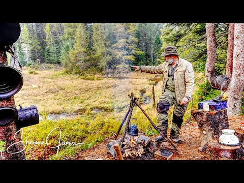 Should I Raise Pigs? Bear Grease, Cellar Hatch, Tarp Shelter and Sill Log