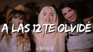 Ha*Ash, Elena Rose - A LAS 12 TE OLVIDÉ (Letra / Lyric) “Que pelearas por mi y no pelearas conmigo”