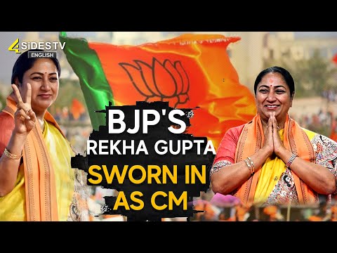 BJP's Rekha Gupta Sworn in as CM | Delhi CM | English News | 4Sides TV English