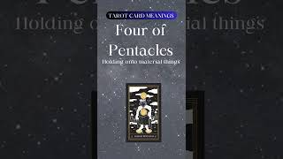 Stability and Possession: The Four of Pentacles Tarot Card | Tarot Talks Short #tarot #tarotreading