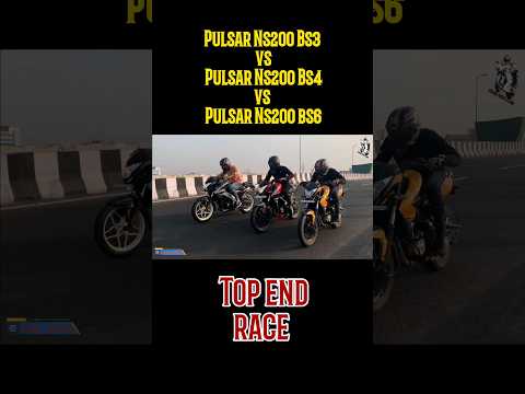 Pulsar Ns200 BS3 Ne Rula Dia😪😪 | Pulsar Ns200 Bs3 vs Pulsar Ns200 Bs4 vs Pulsar Ns200 Bs6 Race #Race