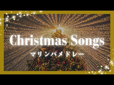 ✨マリンバでクリスマスソングメドレー✨Christmas Songs Marimba Medley