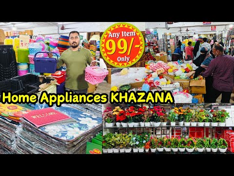 Home Appliances Ka KHAZANA Plastic or Steel Any Item ₹ 99 Only 99 World Begum Bazar Hyd