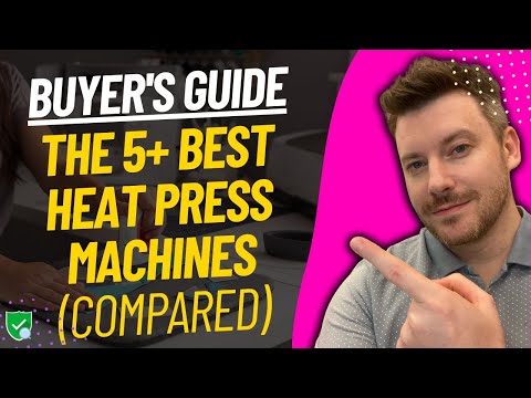 TOP 5 Best Heat Press Machines | Best Heat Press Machine Reviews (2025)