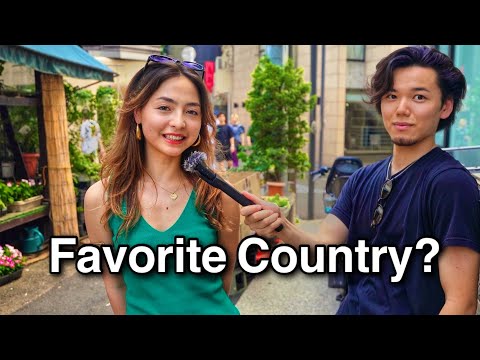 Asking Japanese What Their Favorite Country Is