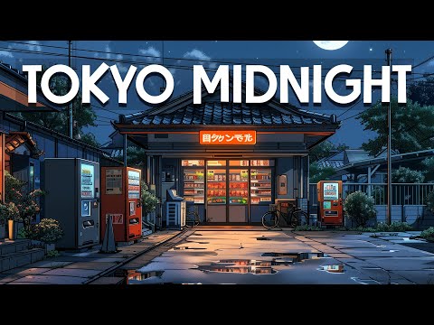 80's Lo-fi Chillout Tunes 🔥Tokyo Midnight 🌃 Lo fi Beats To Sleep, Relax  [lofi hiphop mix]