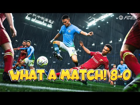 WHAT. A. MATCH! FC 24 Match: Epic 8-0 Victory Blowout! 💥 | Unstoppable Gameplay Highlights"