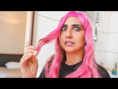 DYING MY HAIR PINK PERMANENTLY AND SURPRISING MY FAMILY!