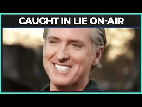 Gavin Newsom Caught In Lie ON-AIR During Wildfire Interview