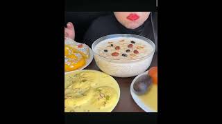 rasgulla,Bala jamun, rasmalai and rasmalai #mukbang #extremebigbites #eatingshow #eating #bigbites