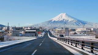 Central Tokyo to Mt. Fuji | Japan Scenic Drive 4K