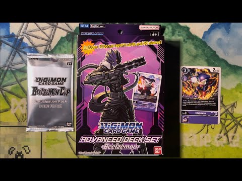 Digimon TCG ST14 Beelzemon Starter Deck Opening