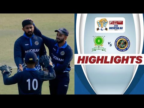 SMAT 2024, Meghalaya vs Mizoram: Match Highlights