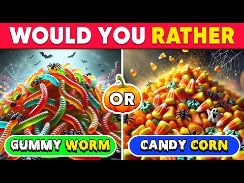 Would You Rather...? Halloween CANDY! 👻🎃🎃🍬 Daily Quiz