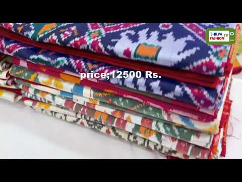 18000 pay only 12500||Latest nari kunj patola ikkat sarees||ikkat sarees with price||exclusive ikkat