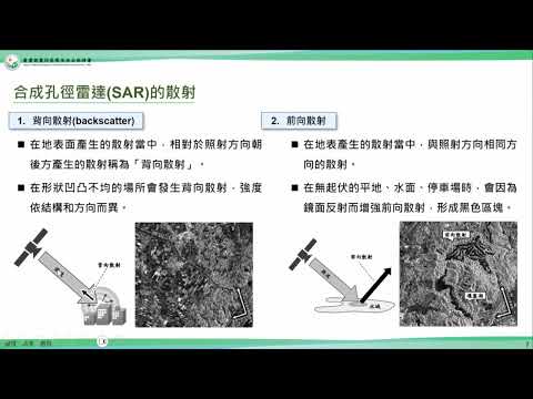 「20240402 遙測-災害時的合成孔徑雷達（SAR）散射變化案例解說集 (莊承穎)」