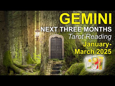 GEMINI "A BIG ACHIEVEMENT & HUGE SENSE OF RELIEF" Next 3 Months Tarot Reading - January-March 2025