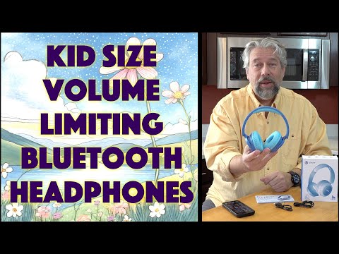 iClever BTH22 Kids Bluetooth Headphones -- DEMO & REVIEW