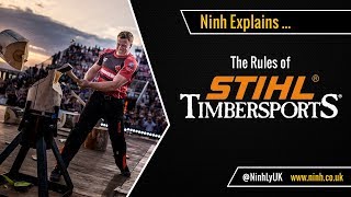 The Rules of STIHL Timbersports - EXPLAINED!