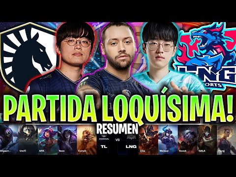 APA SACA NEEKO EN LA PARTIDA MÁS LOCA DEL MUNDIAL! | TL vs LNG RESUMEN SWISS STAGE WORLDS 2024 LVP