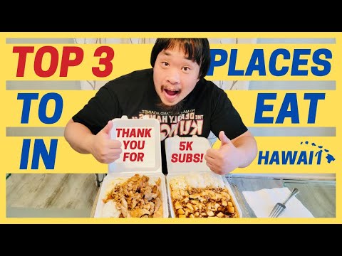 Must Try Top 3 Places to Eat in Honolulu Hawaii