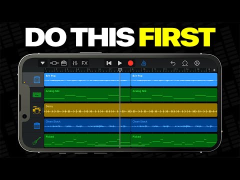 GarageBand for iPhone: Do THIS First