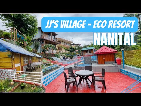 JJ's Village Resort | NANITAL ECO- RESORT | Review/Price/Night view | Bamboo house Getaway