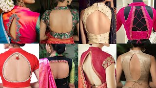 Collar Neck Blouse Back Designs||Back Neck Designs For Collar Neck Blouse||Collar Back Neck Blouse