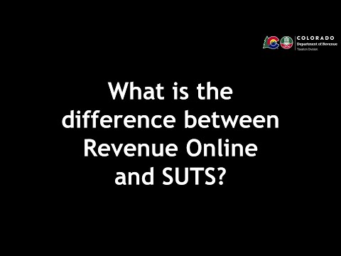 What is the difference between Revenue Online and SUTS?