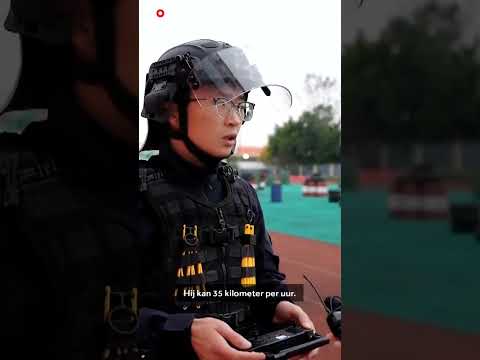 Chinese politie test nieuw wapen