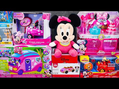 66 Minutes Satisfying with Unboxing Minnie Mouse Kitchen Playset, Disney Toys Collection Review ASMR