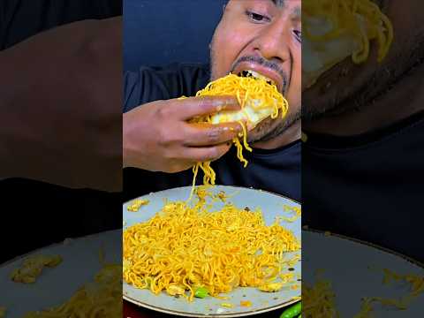 Egg Omled & Noodles Eating #asmr #mukbang #reelsvideo #eating #shortvideo #shorts #eating #food