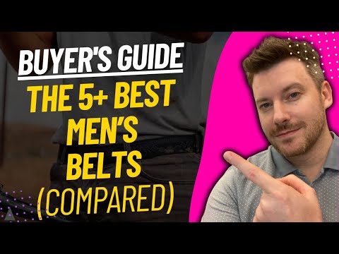 TOP 5 Best Men's Belts - Best Belts For Men Review (2024)