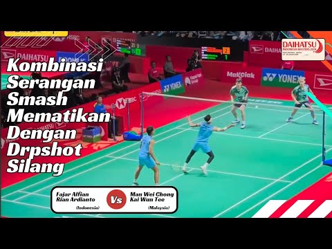 Fajar Alfian/Rian Ardianto (INA) Vs Man Wei Chong/Kai Woon Tee (Malaysia) | Indonesia Masters 2024