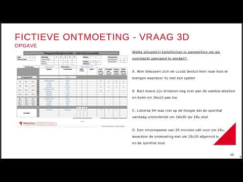 Samenvattende oefening: vraag 3D