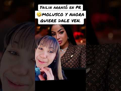 Yailin le tapo la boca a molusco en PR. #yailin #karolg #6ix9ine