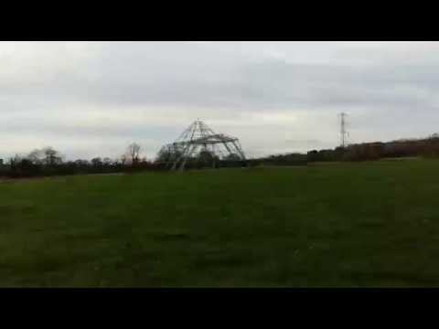 Glastonbury Festival Site / Worthy Farm in the Winter -  Timelapse