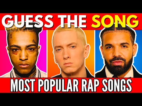 Guess The Song - Most Popular Rap Songs Ever! 🔥📀