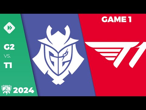 G2 vs T1, Game 1 | World Championship 2024 Swiss Stage Day 7 | G2 vs T1 G1