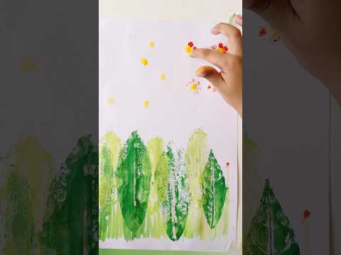 finger painting 🎨 🖌️|children's art and craft #shorts #ytshorts #kidscraftwork