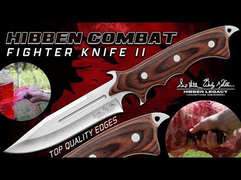 BUDK: Hibben Combat Fighter Knife II is a top quality edged collectible!