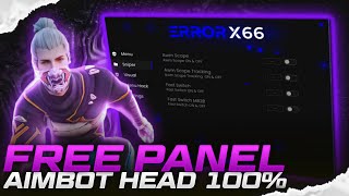 NEW PC 💻 PANEL FOR FREE AIMBOT FREE FIRE 🎯 SNIPER AIMBOT | 100% ANTIBAN ✅ | FREE FIRE PC PANEL