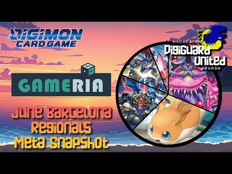 GAMERIA June Barcelona Regionals Meta Snapshot (Top 16 Deck Lists)